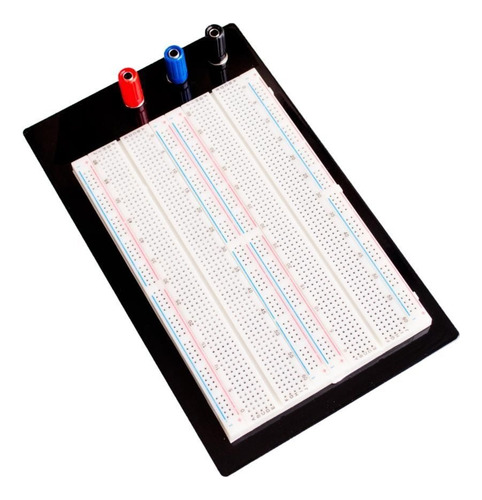Protoboard Grande Con Borneras 1560 Puntos