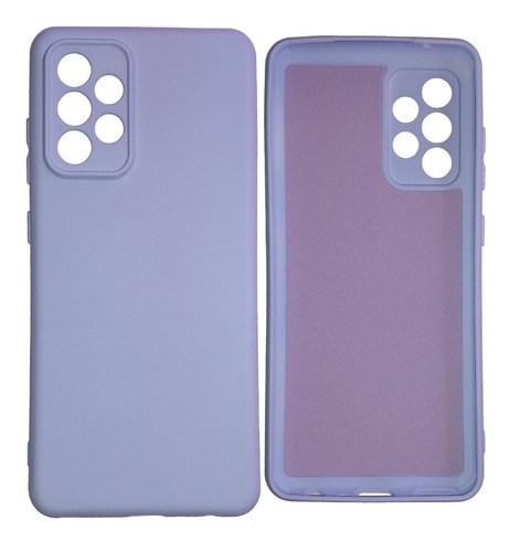 Estuche Silicone Cover Gamuza Para Samsung Galaxy A52 / A52s