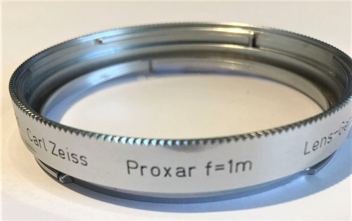  Filtro Proxar F = 1m, Carl Zeiss, Lens Germany  B57.