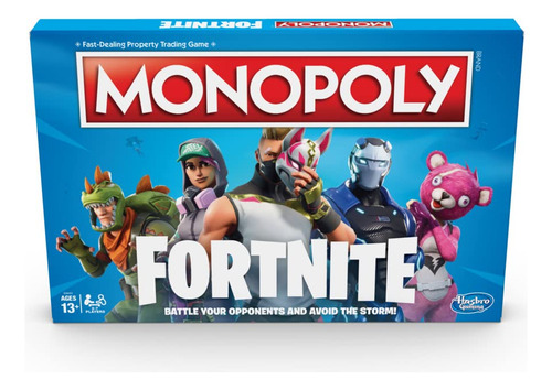 Monopoly E6603102 Fortnite Edition Juego De Mesa, Multicolo