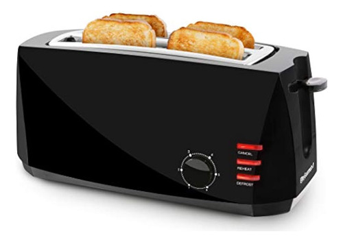 Elite Gourmet Ect-4829b Larga, 6 Configuraciones De Tostado 