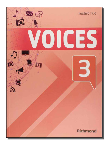 Libro Voices 3 De Tilio Rogerio Moderna Didatico