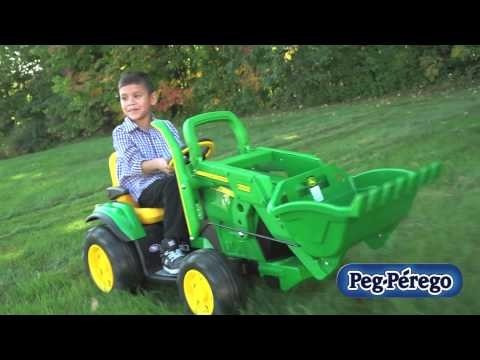Tractor Para Niños John Deere Ground Loader 12 V