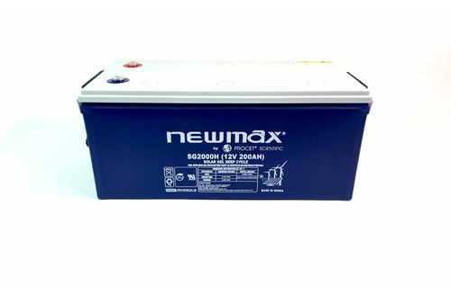 Batería 200ah 12v Gel Sellada Ciclo Profundo Newmax Ps Korea