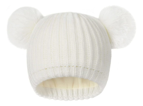 Sombrero De Invierno Para Niños Pequeños Pom Beanie G...