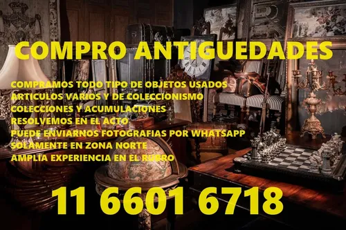 Compro Antiguedades Colecciones Objetos Vintage