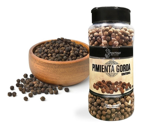 Pontino Pimienta Gorda Entera 200 Gramos 2 Piezas