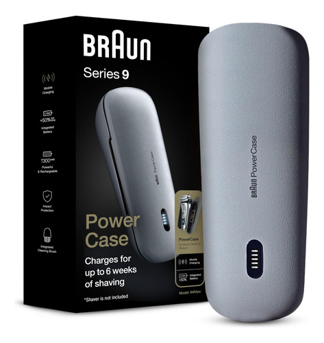 Maquinillas De Afeitar Eléctricas Powercase Braun Para Hombr