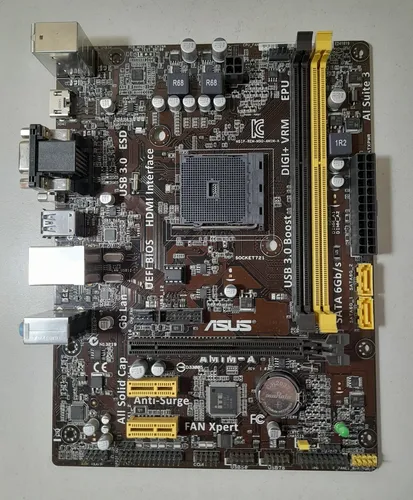 Carte Mère ASUS AM1M-A - Révision 1.03 - Socket FS1B - Occasion Fonctionnelle