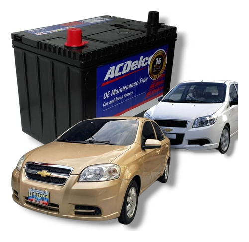 Batería Acdelco G86-800amp Chevrolet Aveo Lt 2011-2014 