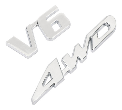 Calcomanía Metálica Con El Emblema De Fender 4wd V6