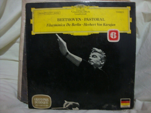 Vinilo Filarmonica Berlin Beethoven Pastoral Karajan Cl1