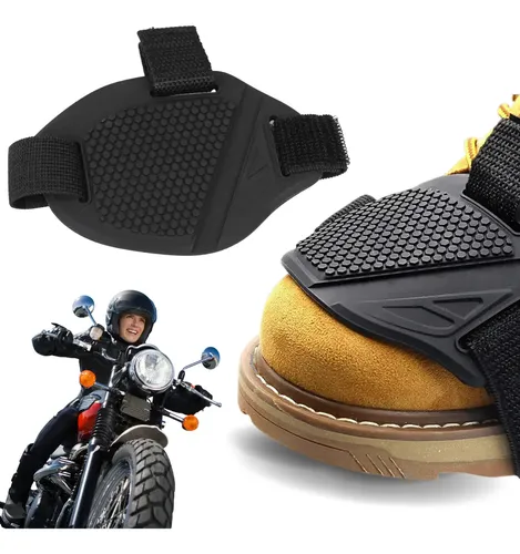 Protetor De Tênis Sapato Moto Pedal Marchas Preto