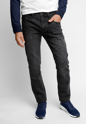 Jeans Hombre Básico Bristol Fj Negro Fw 2023 Ferouch