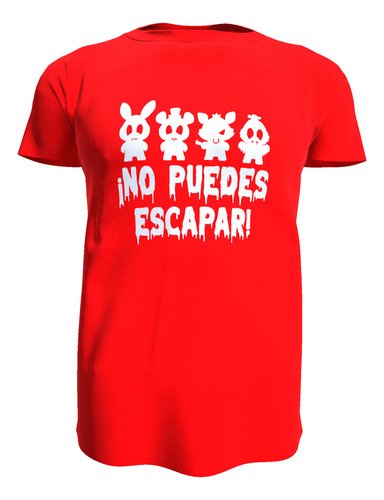 Polera Infantil Five Nights At Freddy Fnaf No Puedes Escapar