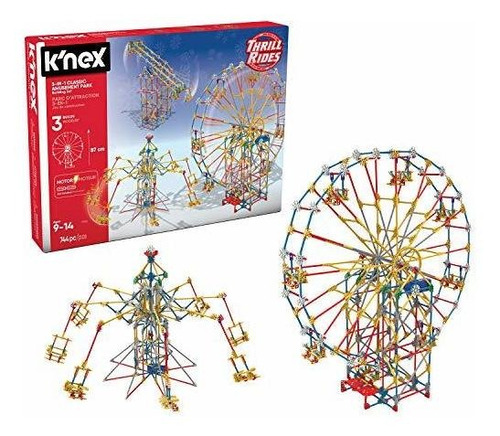 K'nex Set Para Construir De Parque De Atracción 3 En 1