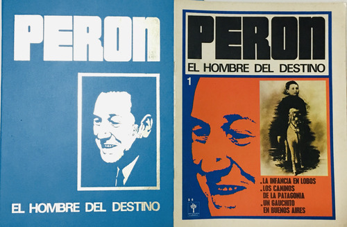 Perón El Hombre Del Destino 60 Fascículos + 4 Tapas (Usado)