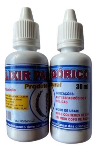 Elixir Paregórico 30ml