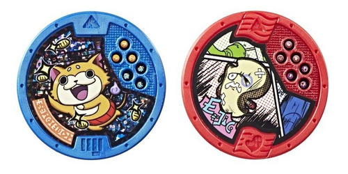 Imagen 3 de 4 de Yo Kai Watch Pack De Medallas Yo Motion X2