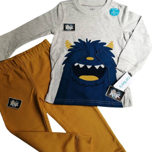 Conjunto Carter's Para Niño De 2 A 5 Años Buzo Y Pantalón. 