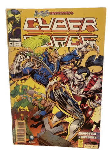 Hq Cyber Force No 7 - 1996 Editora Globo - Image (Usado)