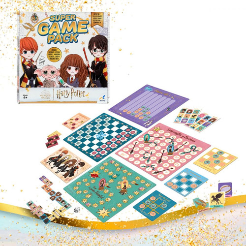 Juegos De Mesa Harry Potter Paquete Con 18 Juegos