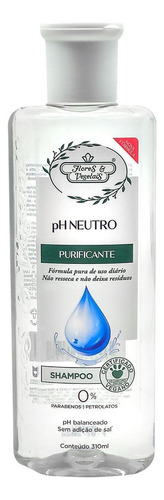 Shampoo Flores E Vegetais Ph Neutro 310ml