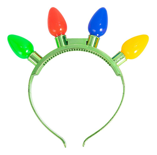 Diadema Con Bombilla Led Intermitente De Navidad, Recuerdos