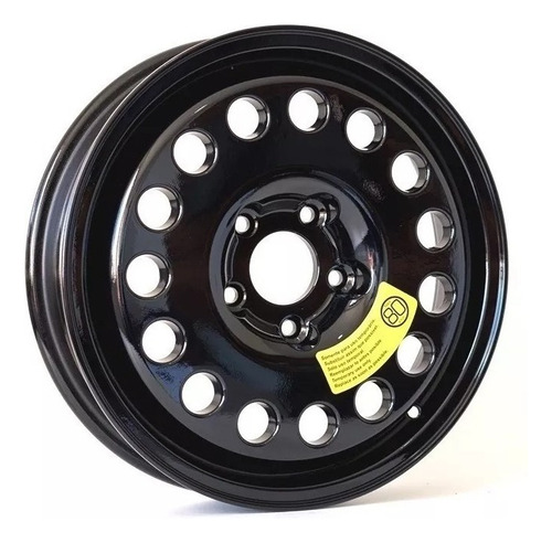 Roda Aro 17 Estepe Mercedes 5x112 A200 Gla C200 Cla B200 Cor Preta