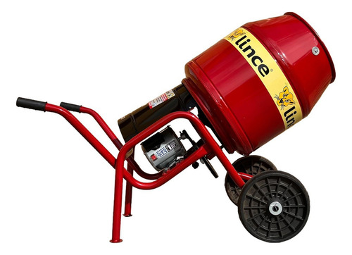 Hormigonera Lince 3052 Color Rojo - 220v