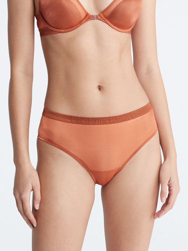 Calzón Bikini Future Shift Naranja Calvin Klein