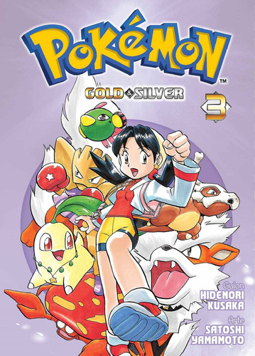 Manga Pokemon Gold & Silver Tomo 3 - Editorial Panini - Dgl