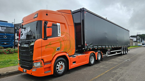 Scania R450 6x2 Highline 2021 + Sider 30 Plt Noma Completo