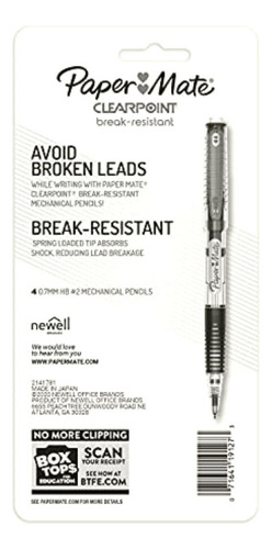 Paper Mate Clearpoint Lápices Mecánicos Resistentes A La