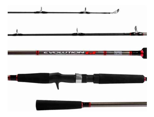 Caña Evolution Gt Cabo Enchufable 20/50 Lbs 2;13 Mts Marine!