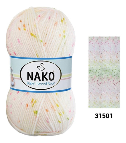 Estambre Nako Baby Tweed New