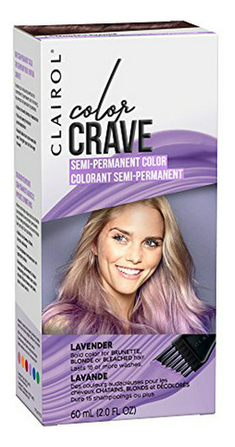 Clairol Color Crave Semi-permanent Hair Color, Lavender