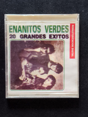 Cd Los Enanitos Verdes. 20 Grandes Éxitos Remasteriz Digital