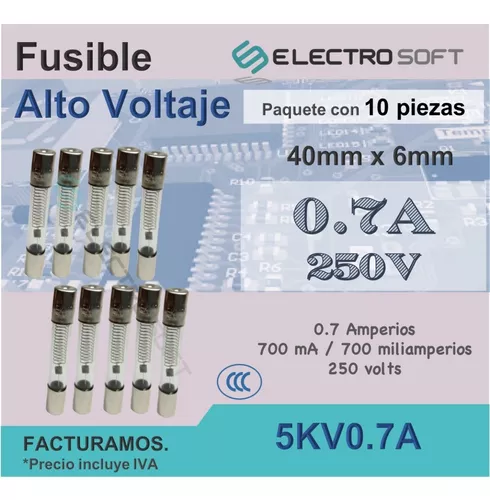 LILY* Accesorios para microondas Fusible de alta presión 5KV 0,7A