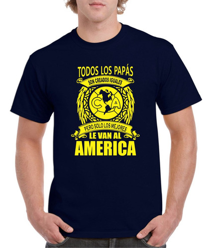 Playera Día Del Padre Futbol Mexicano Papá