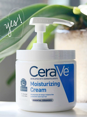 Imagen 2 de 2 de Crema Hidratante Con Acido Hialuronico 539g Cerave