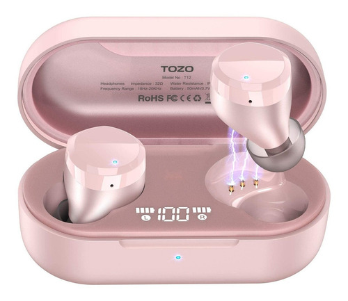 Tozo T12 - Auriculares Inalámbricos Bluetooth De Alta Fideli