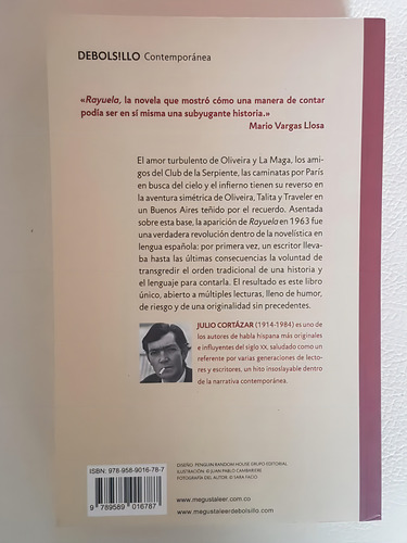 Rayuela Julio Cortazar Español Tapa Blanda