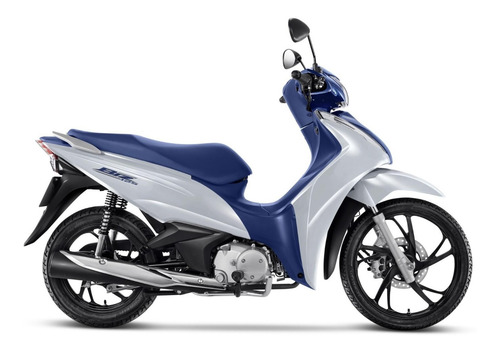 Imagem 2 de 14 de Honda Biz 125 2022 - Branco E Azul