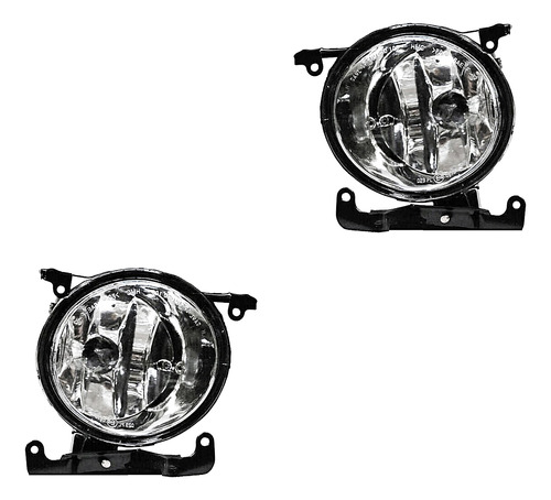 Par Juego Faros Niebla Dodge Verna 2004 - 2005 Con Foco Tyo