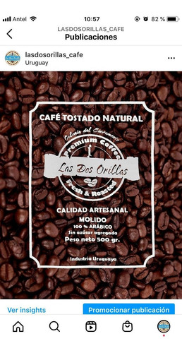 Imagen 6 de 9 de Café Tostado Artesanal Grano O Molido 1kilo