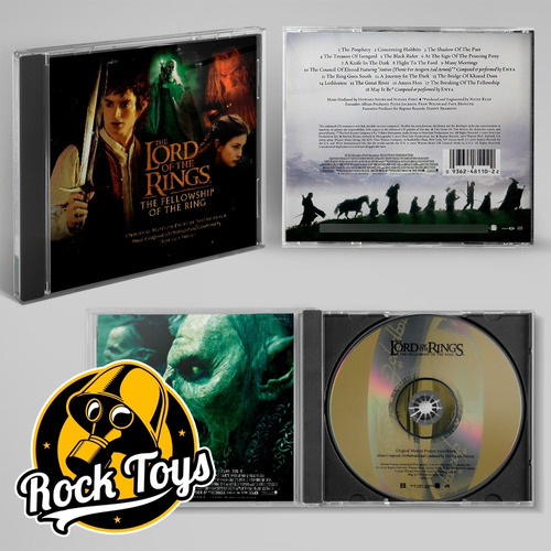 Lord Of The Rings - The Fellowship 2001 Cd Vers. Usa (Reacondicionado)