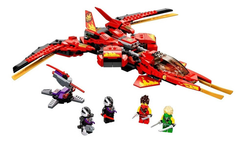 Set de construcción Lego Ninjago Kai fighter 513 piezas  en  caja