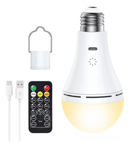 Luz Usb C Recargable Con Mando A Distancia, Luces A