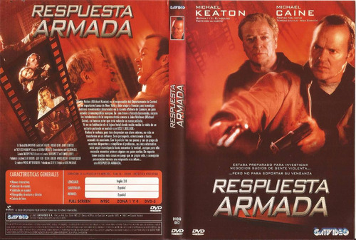 Respuesta Armada Dvd Michael Keaton Michael Caine Quicksand